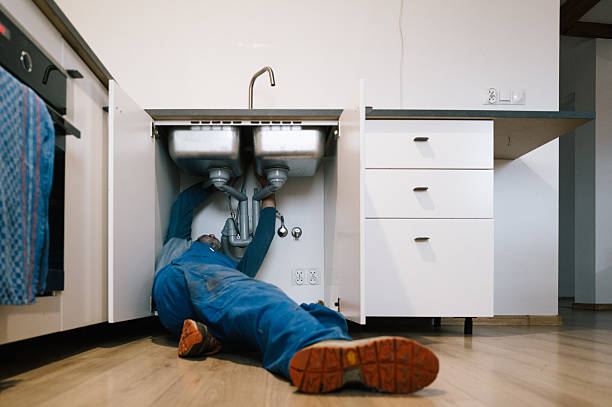 Professional Drain Cleaning technician working in Palm Bay, FL